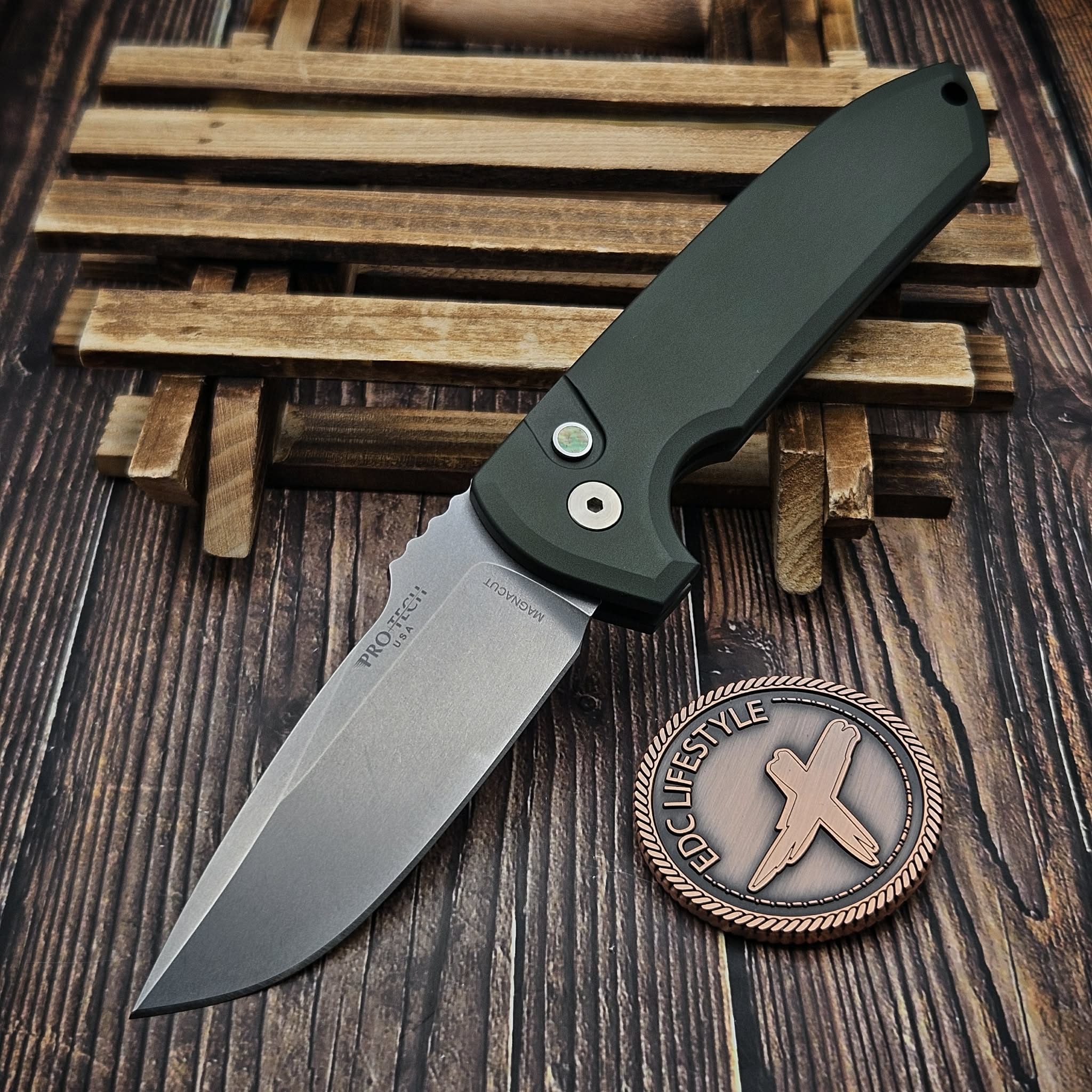 Pro-Tech Rockeye Green Auto 3.4