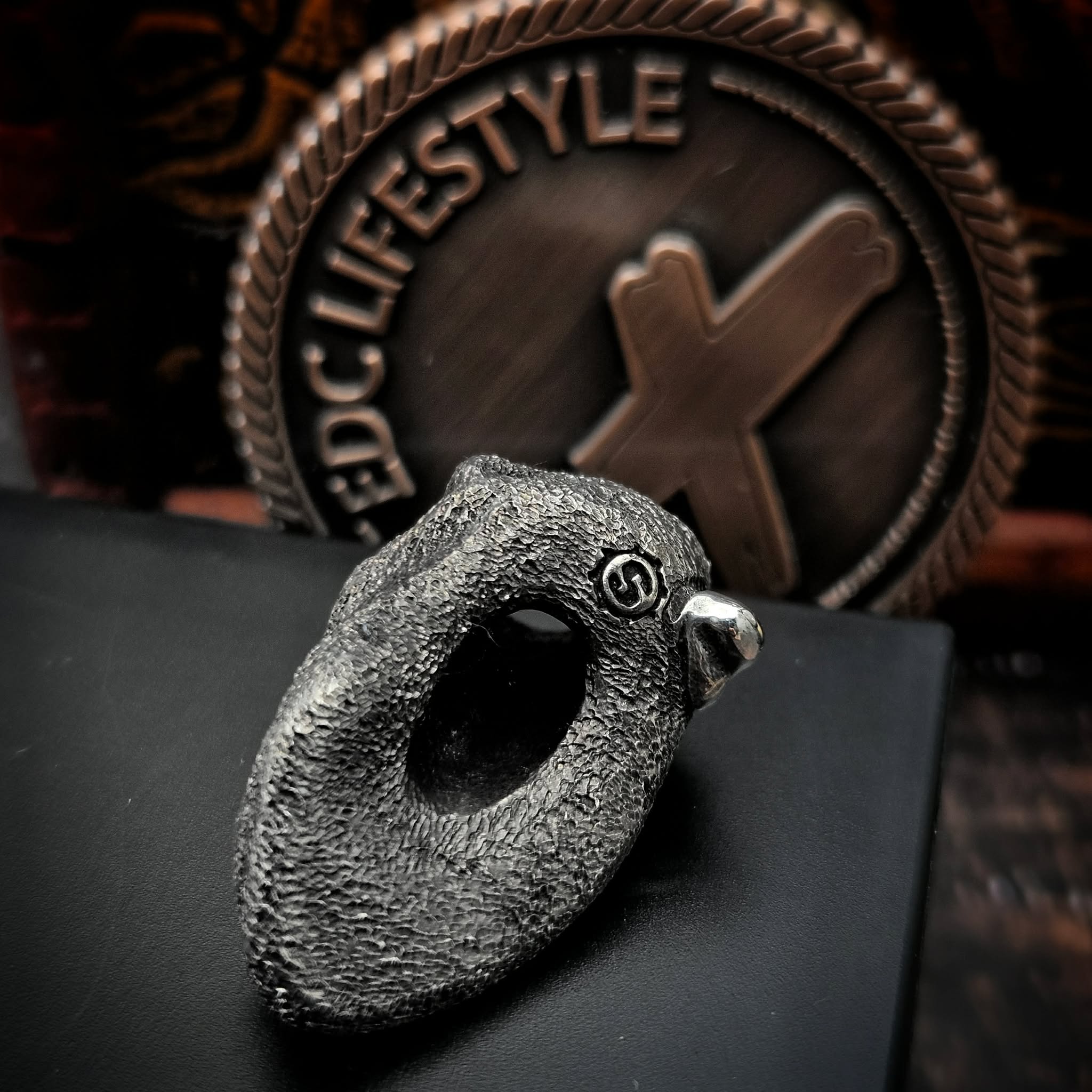 Starlingear .925 Silver Monkey Scud Hunter Bead