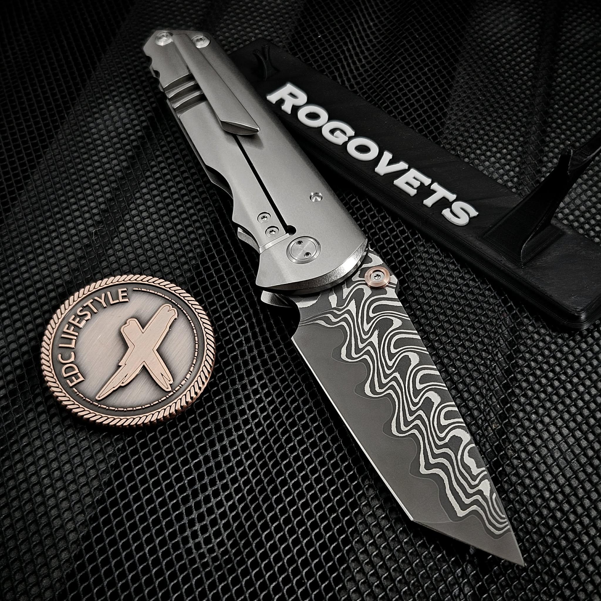 Sergey Rogovets SRT Titanium Frame Lock Folder Chad Nichols Core