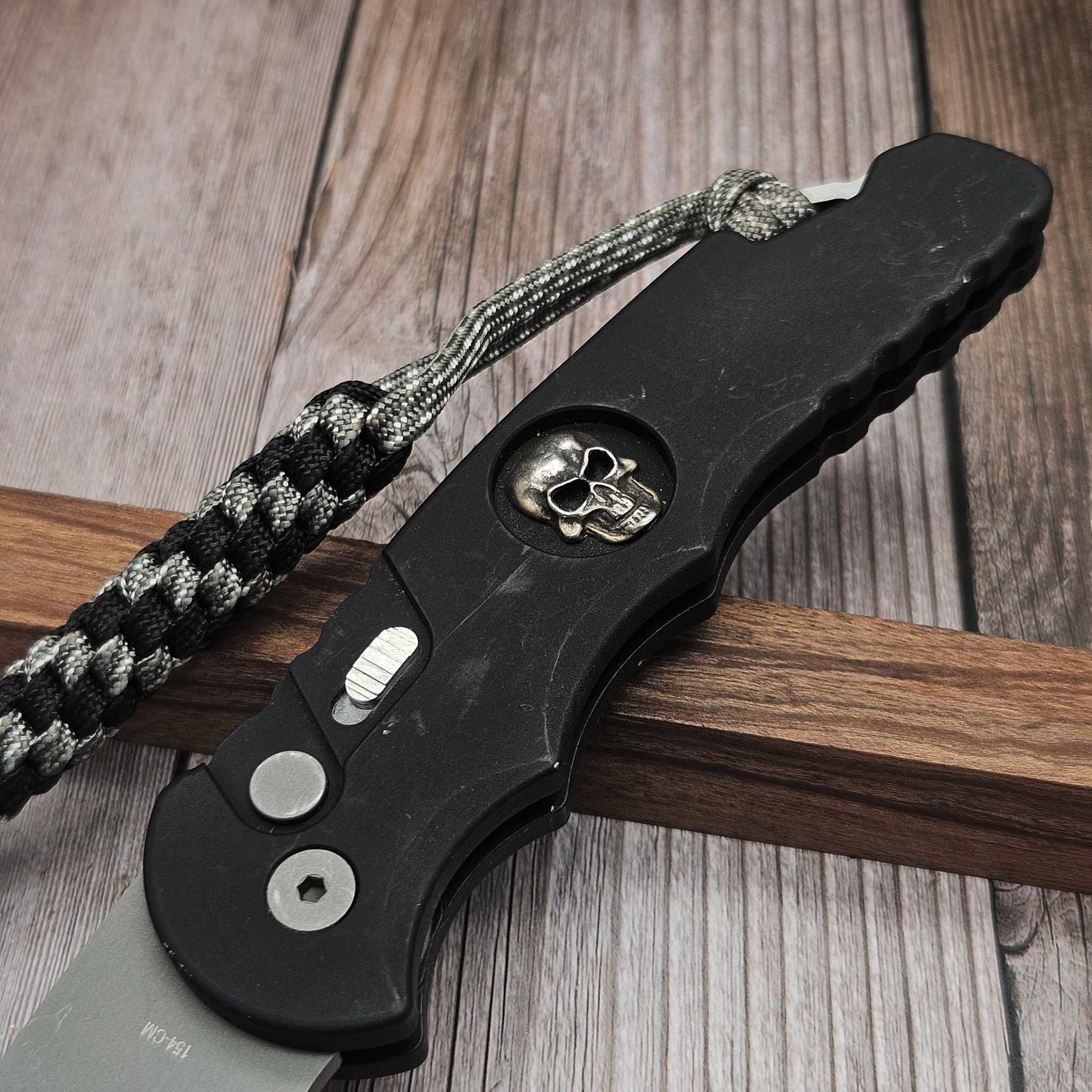 Pro-Tech Knives TR-4 Shaw Skull - Preowned