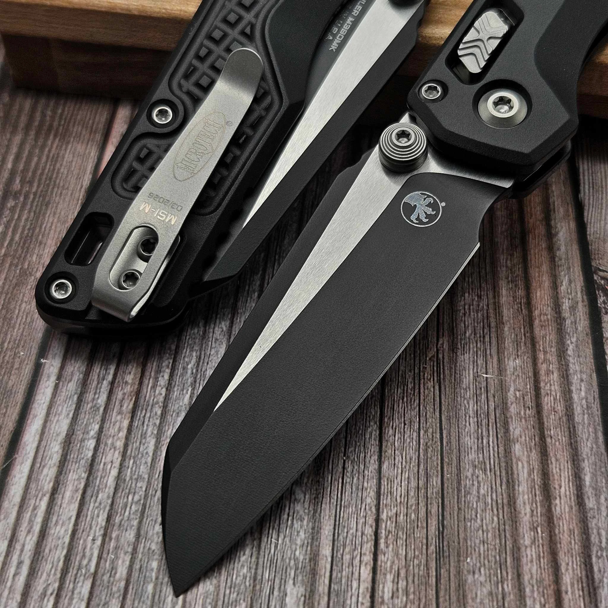 Microtech MSI Ram-Lok Mini Black Aluminum Frag 3.10