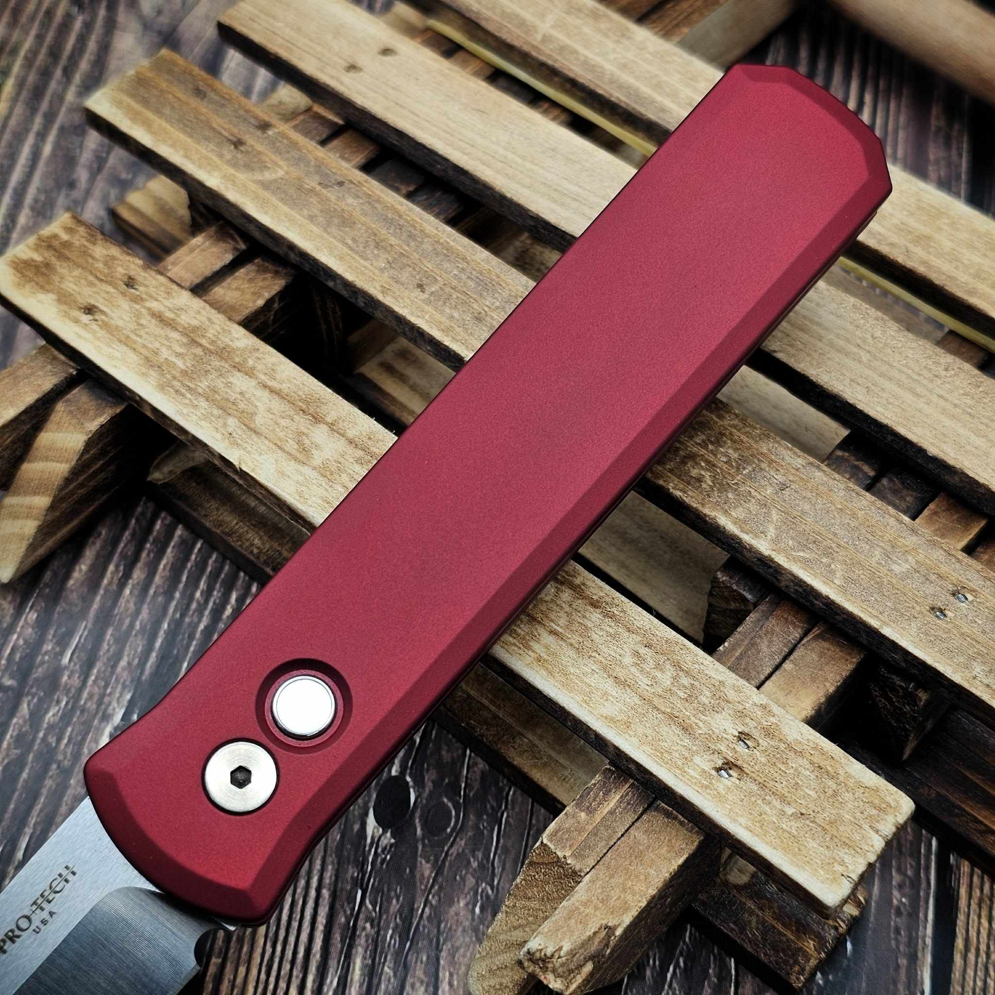 Pro-Tech Knives Red 921 Godfather 4