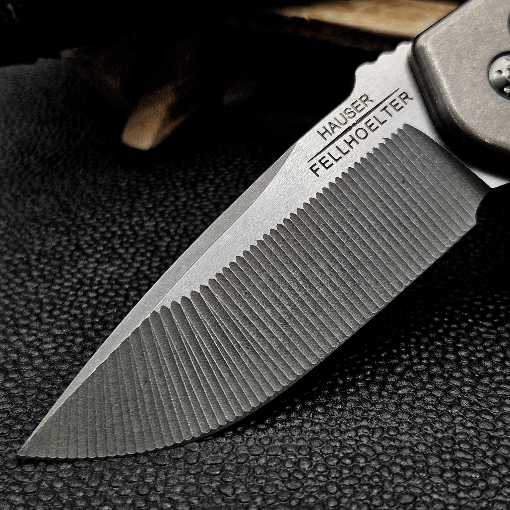 Fellhoelter x Hauser Auto Deco Knife Drop Point FTK-A