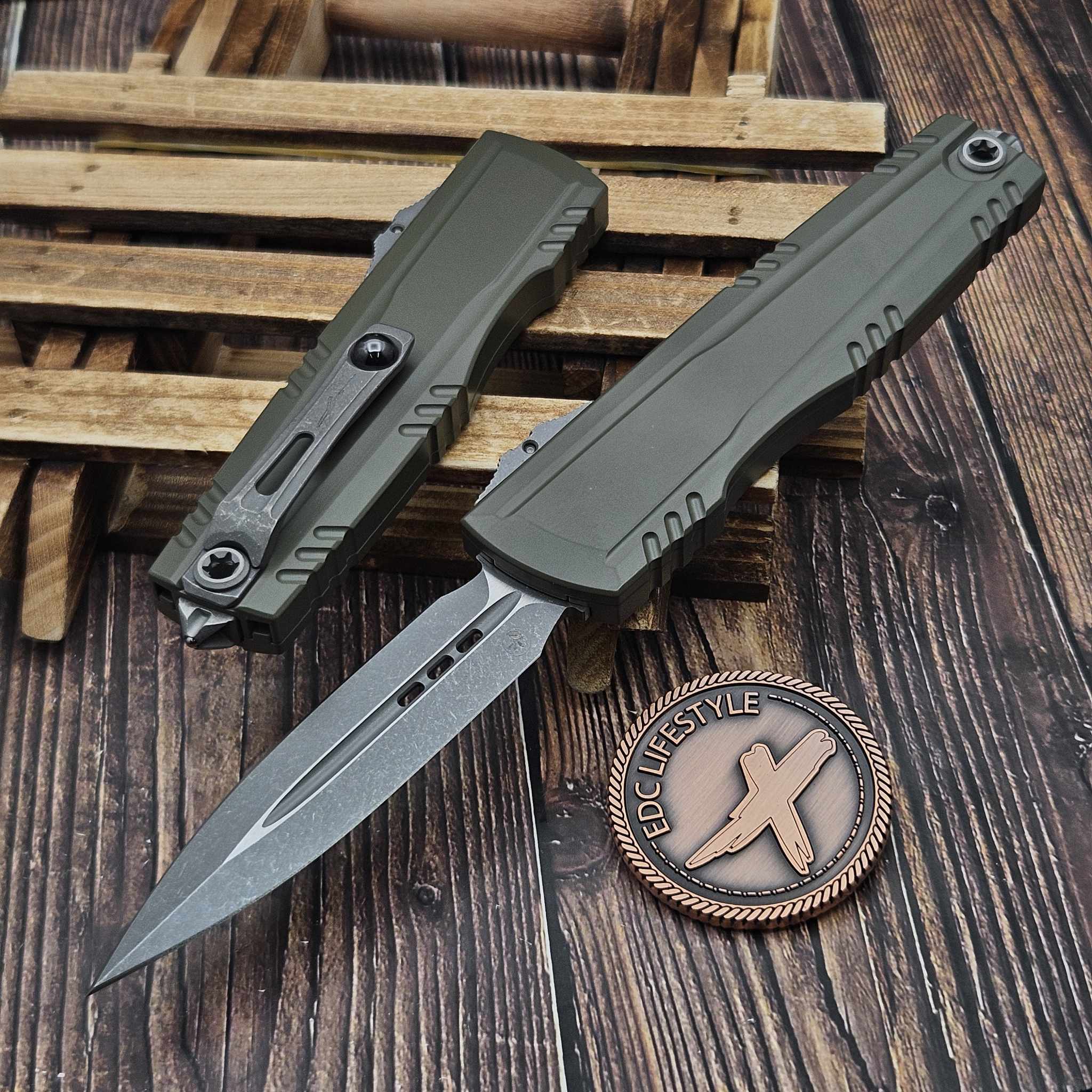 Microtech Knives Surefire Luminary D/E Apocalyptic ZBP 1270