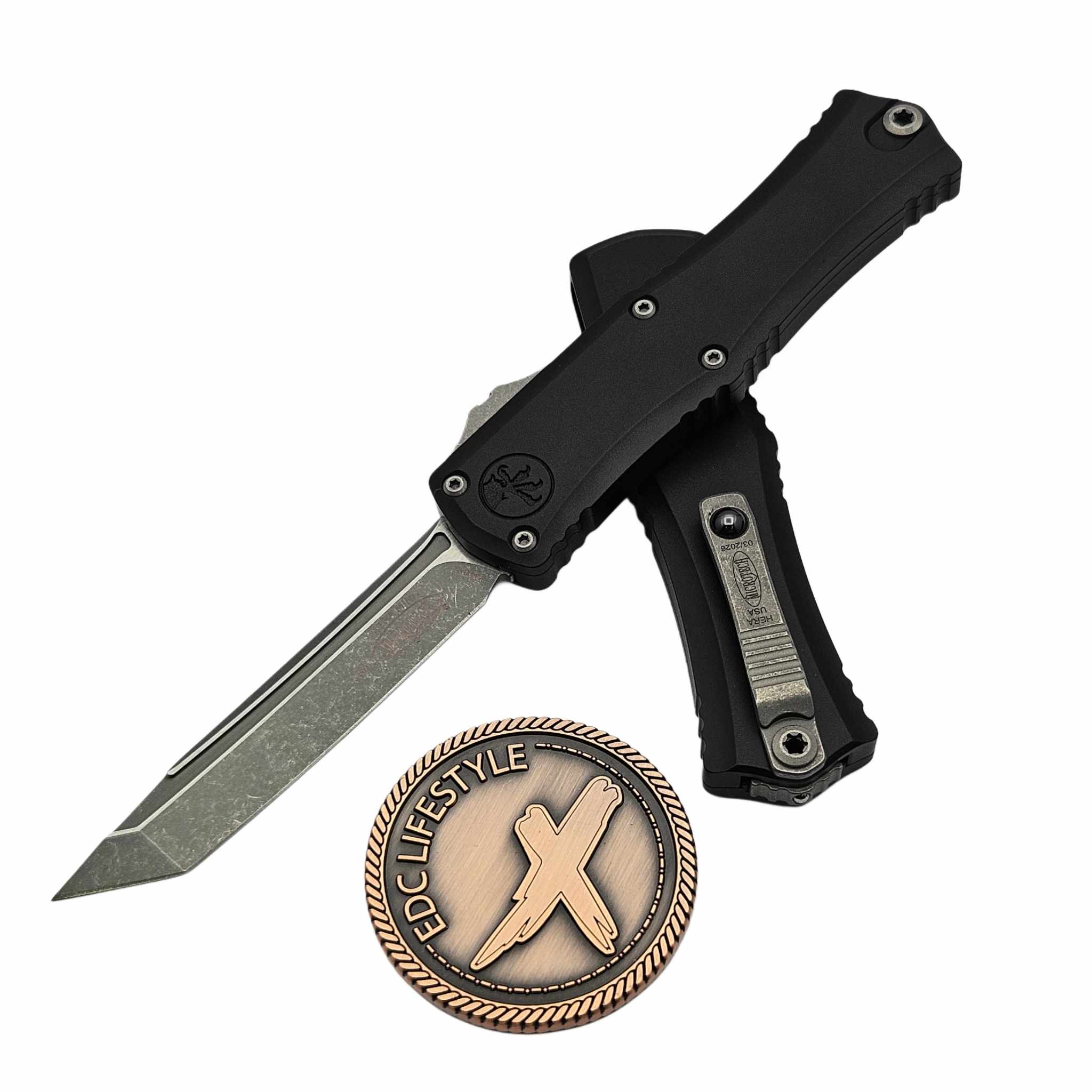 Microtech Hera II Mini Black 2.90