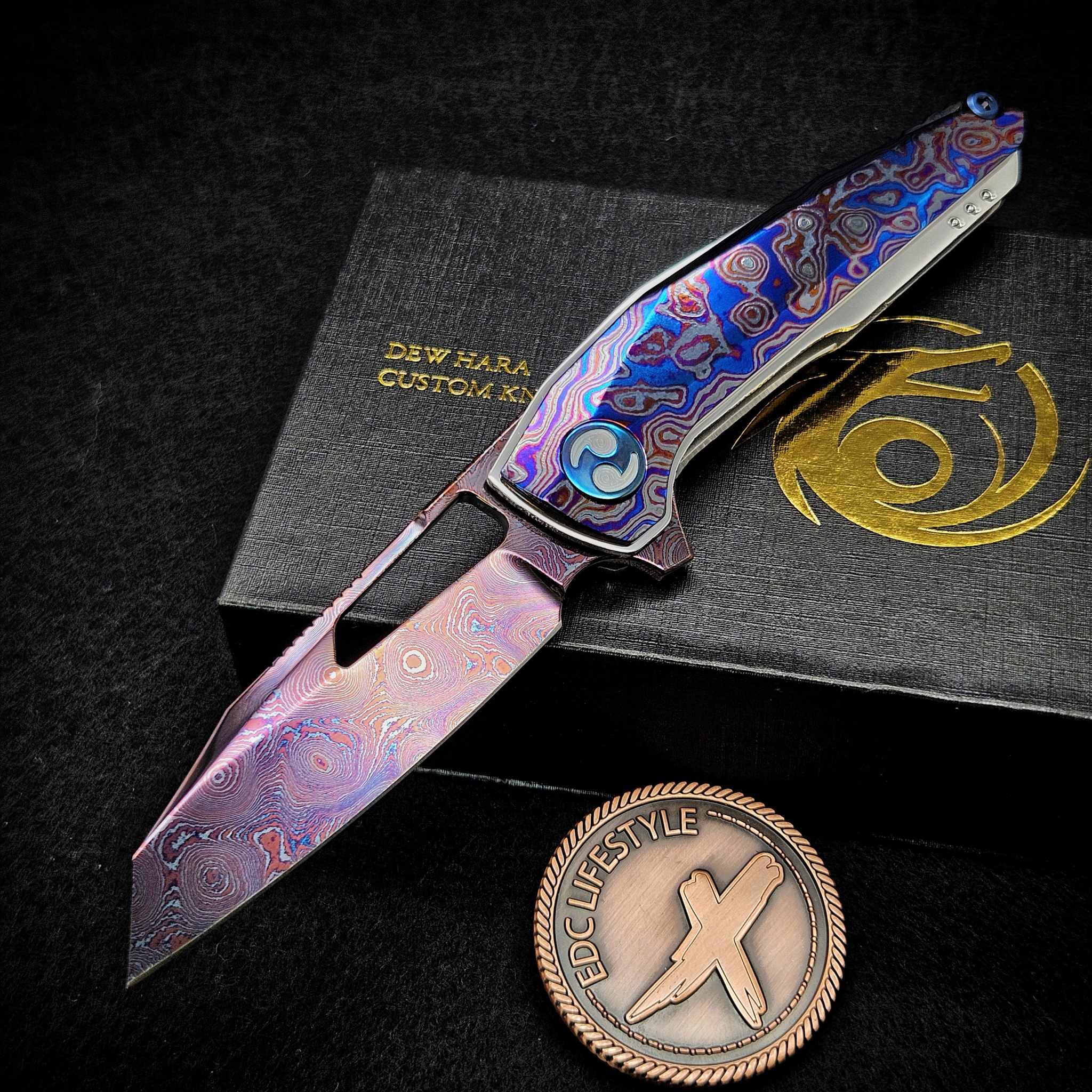 Dew Hara Chronos Pyramid Damascus Zircuti #1 of 1