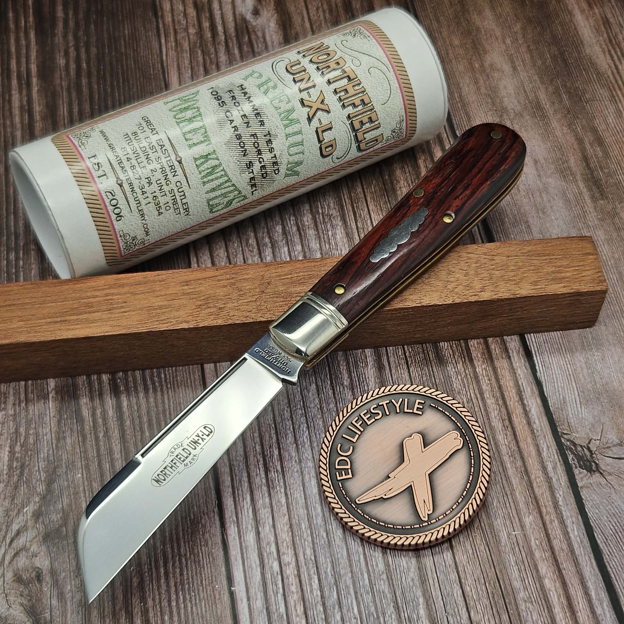 Great Eastern Cutlery GEC 933119 Cocobolo Wood Slip Joint - Preowned