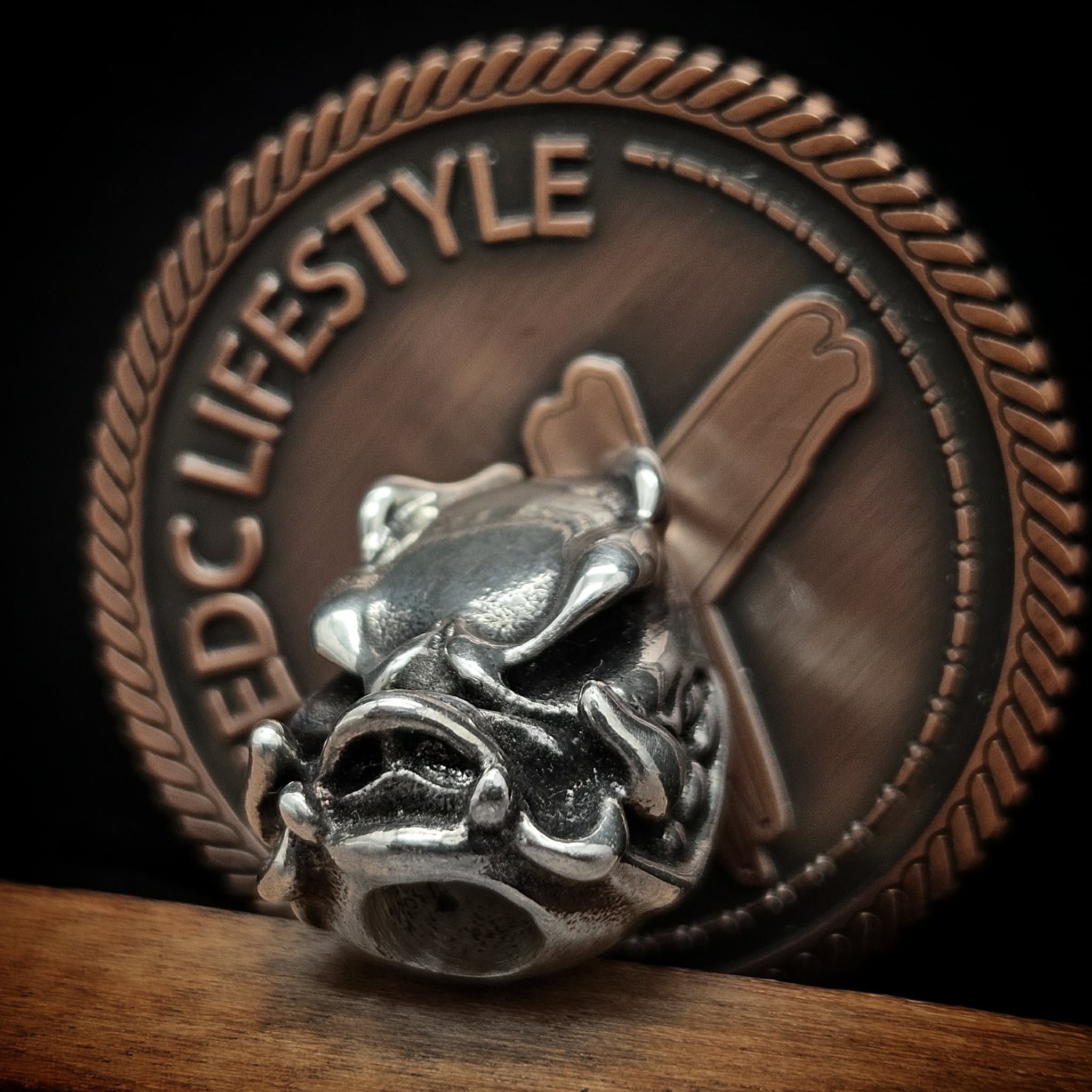 Starlingear .925 Silver Hogster Bead - Preowned