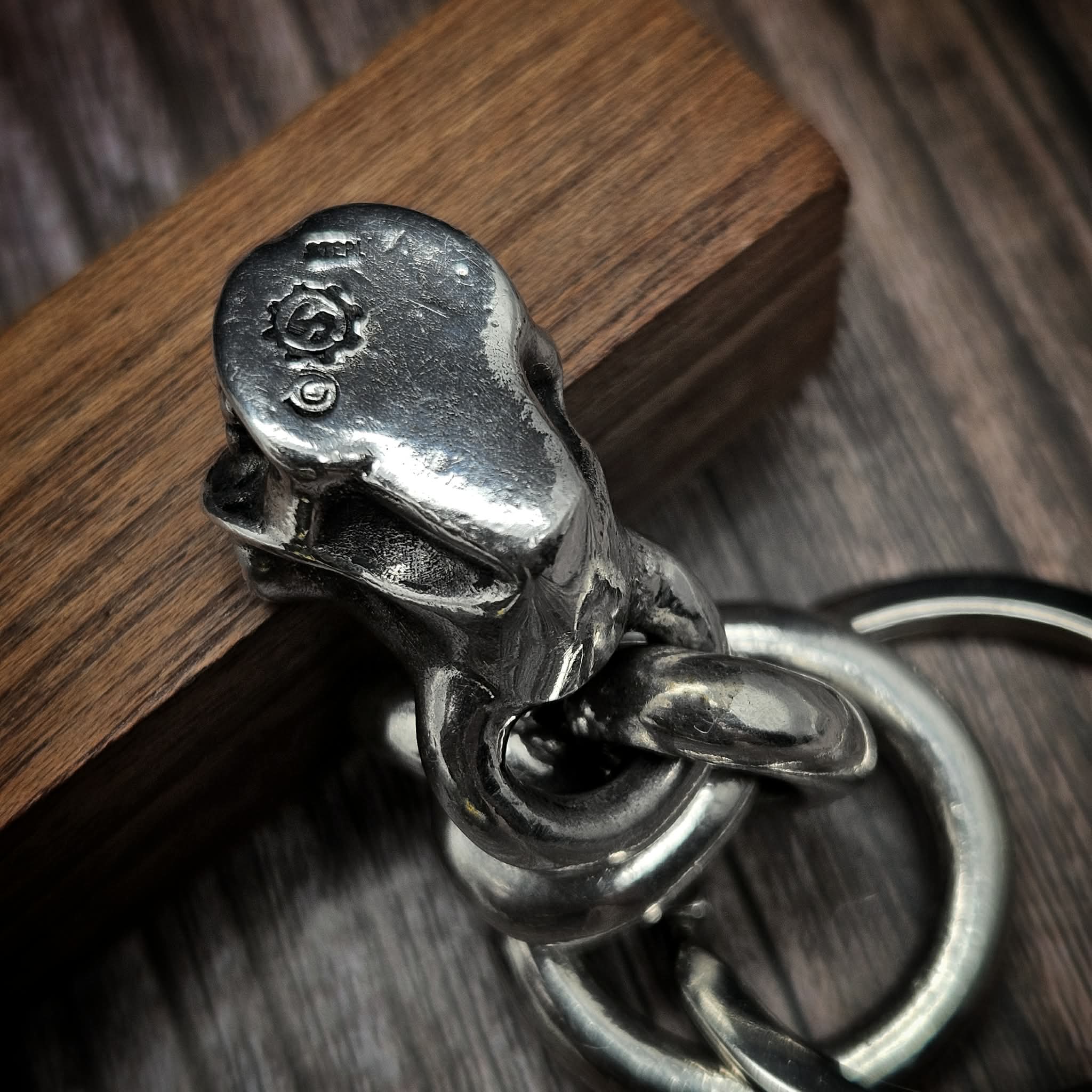 Starlingear .925 Silver Slickster Keychain - Preowned