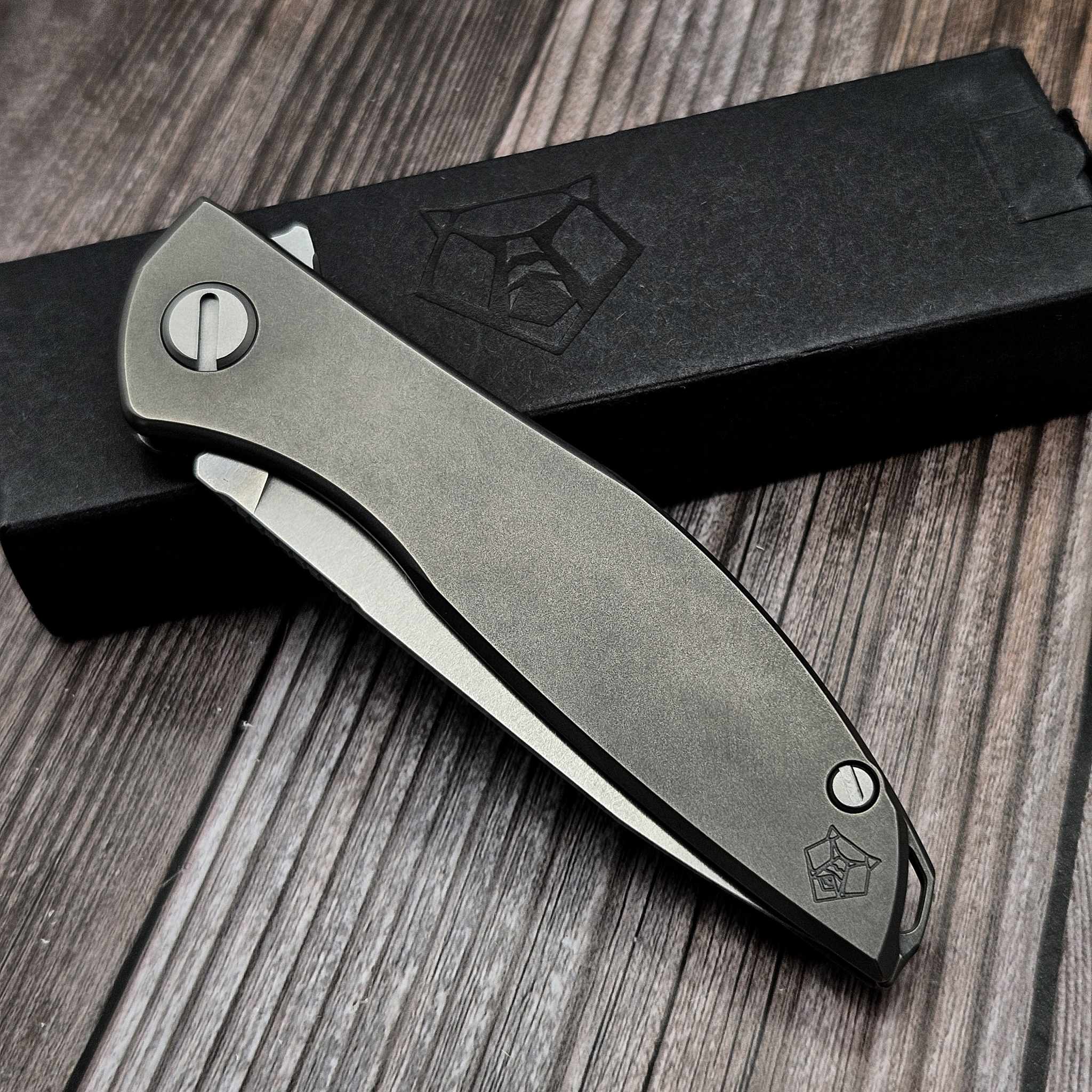 Shirogorov Knives Neon Lite Titanium 3.25