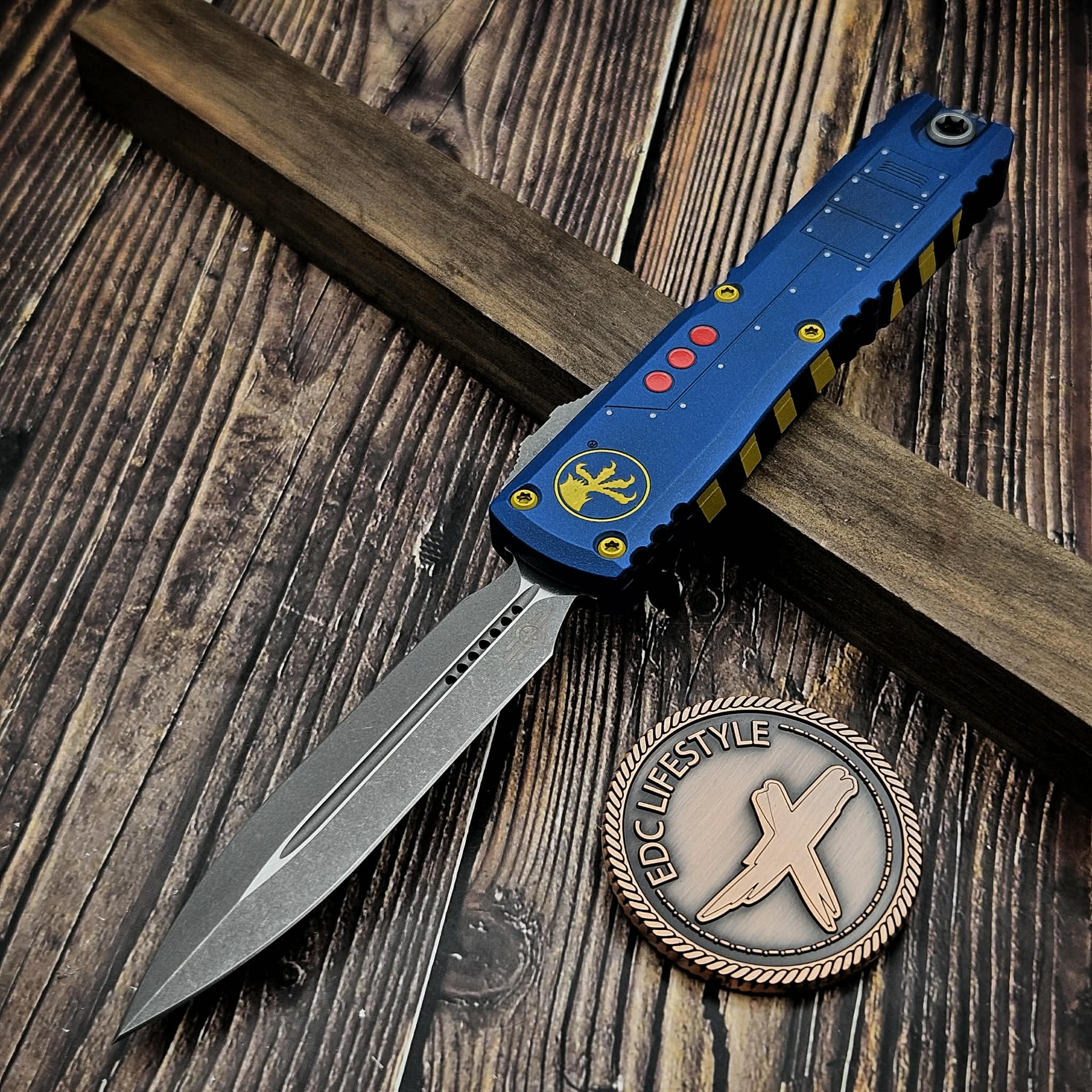Microtech Ultratech ZBP Fallout 1122-10FOS S/N 80 - Preowned