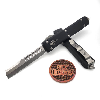 Microtech Ultratech 119R-10S Hellhound Razor Stonewash Standard