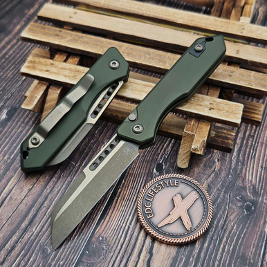 Heretic Knives OD Green Jinn Auto 3