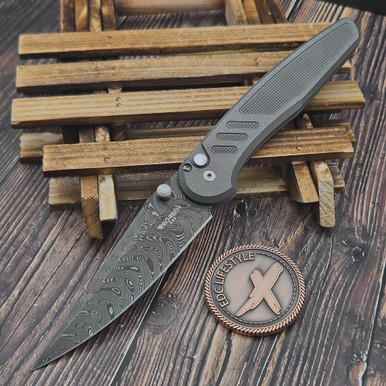 Pro-Tech 2026 Custom 005 Peace Neighbor Avalon 17-4 Steel 4.25