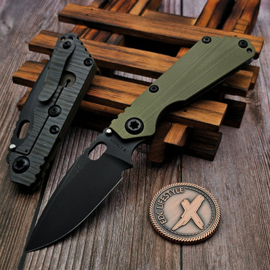 STRIDER さくらい Strider SNG CC Ranger Green G10/Flamed Titanium 3.5