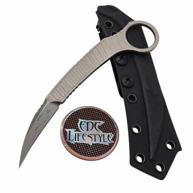 Microtech/Bastinelli Feather Karambit Bead Blast 215-7