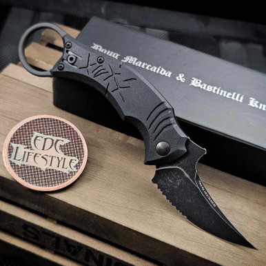 Bastinelli Knives Mako Folder Black G10 2.6