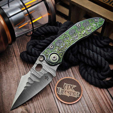 Borka Blades チタニウム チタン ロゴ コイン パッチ シルバー 銀 Borka Blades チタニウム チタン ロゴ コイン パッチ シルバー