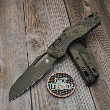 Microtech MSI Ram-Lok S/E Tri-Grip Polymer Chocolate Camo 210T
