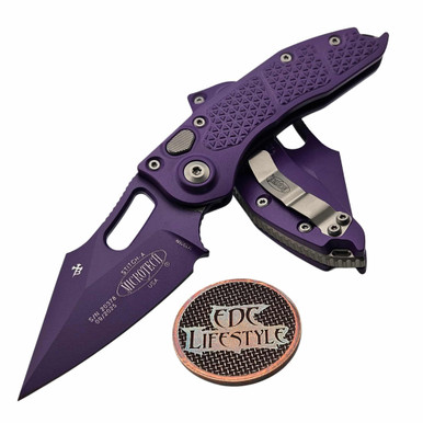 ETUKO Microtech Borka Auto Stitch 169-1PU-X16 S/E Cerakote Purple
