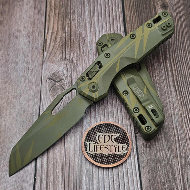 Microtech MSI Ram-Lok Cerakote Bamboo Aluminum 3.85