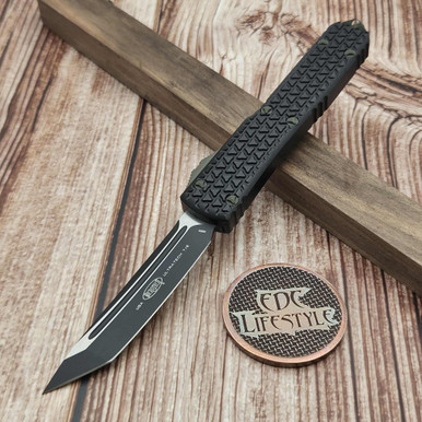 Microtech Ultratech Black Tri-Grip T/E OD Green HW 123T-1ODEKS