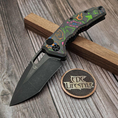 d*l様 US極悪デスメタリックハードコア 再発盤 SUFFOKATE Oakl Heretic Medusa Auto Recurve DLC Awesome 80's H012-6A-80/CC-PO