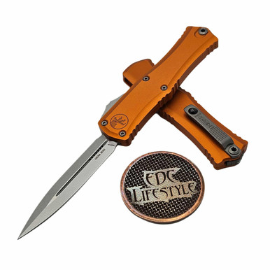 Microtech Hera II Mini D/E Orange 2.95