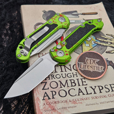 Microtech LUDT T/E Gen III 1136-10Z Zombie Stonewash