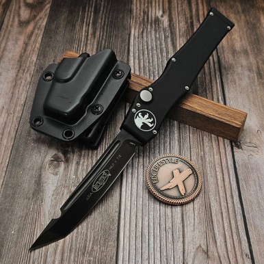 Microtech Halo V T/E DLC 150-1 S/N 06955- Preowned
