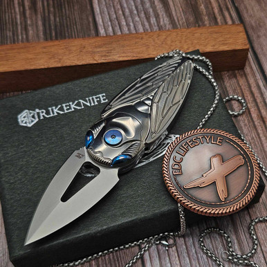Rike Cicada Titanium Handle 1.96