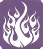 Fireball - 3 Layer Stencil