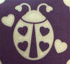 Special Heart Ladybug - 3 Layer Stencil