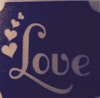 LOVE Script - 3 Layer Stencil