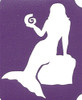 Mermaid W Rock - 3 Layer Stencil