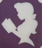 Reading Princess - 3 Layer Stencil