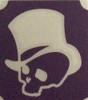 Top Hat Skull - 3 Layer Stencil
