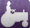 Tractor w Man - 3 Layer Stencil