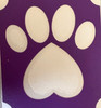 Paw Heart upside - 3 Layer Stencil