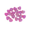 Small Pink Heart Crystals - 1 tbsp (aprox 32 gems)