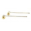 Solid Brass Candle Snuffer  10"L ( 2 Pcs )