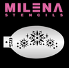 Milena Stencil - Snowflake O25