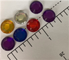 Mixed Primary Color Round Gems 30ct