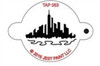 TAP 053 Face Painting Stencil - City Scapes