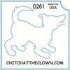 TATC- G261 Dog 3 Layer Stencil