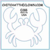 TATC- G366 Crab 3 Layer Stencil
