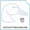 TATC- G392 Duck Head 3 Layer Stencil