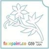 TATC-G59 Flower 3 Layer Stencil