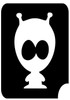 Alien Pack of 5 - 3 Layer Stencil