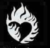 Burning Heart 3 Layer Stencil